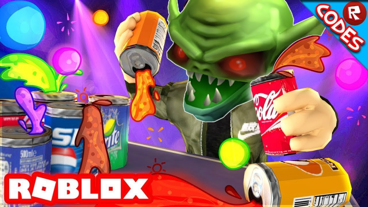  7 New Codes Soda Drinking Simulator Roblox YouTube