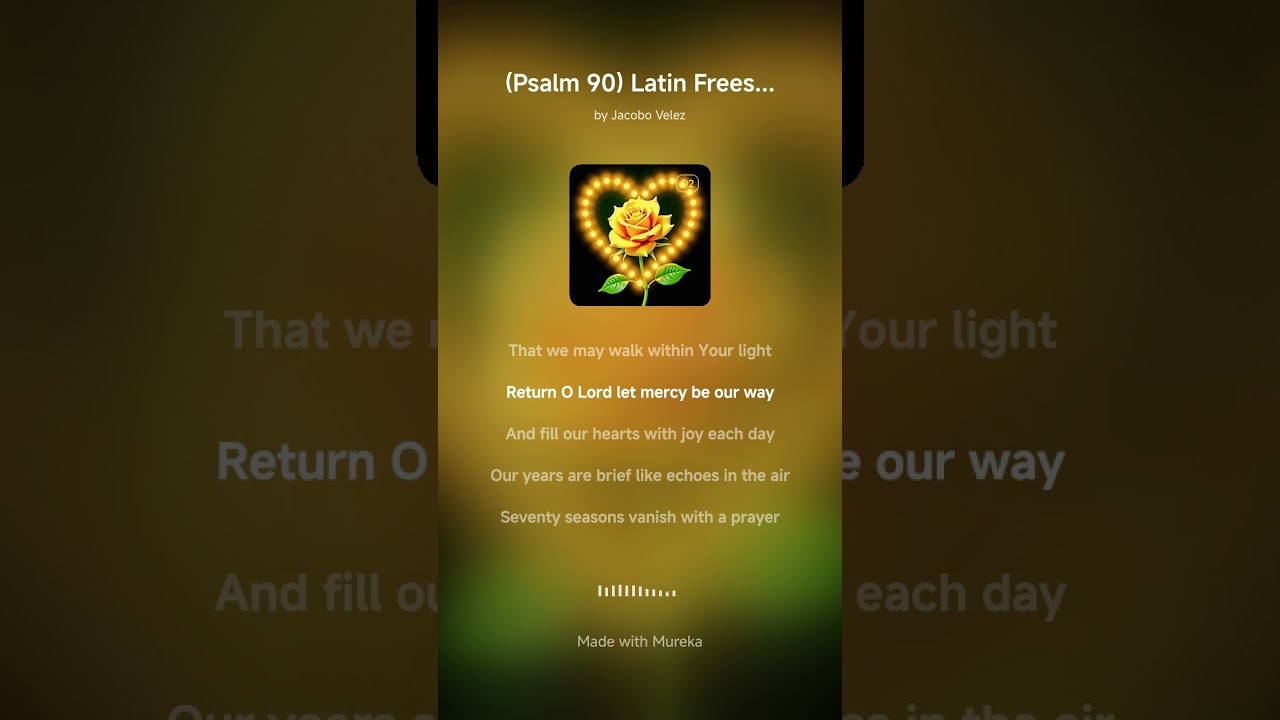 (Psalm 90) Latin Freestyle 80's Dance Mix