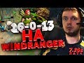 ПАПИЧ ПОДРУБИЛ ГИМН! WINDRANGER 7,20 DOTA 2 / GODS OF TWITCH