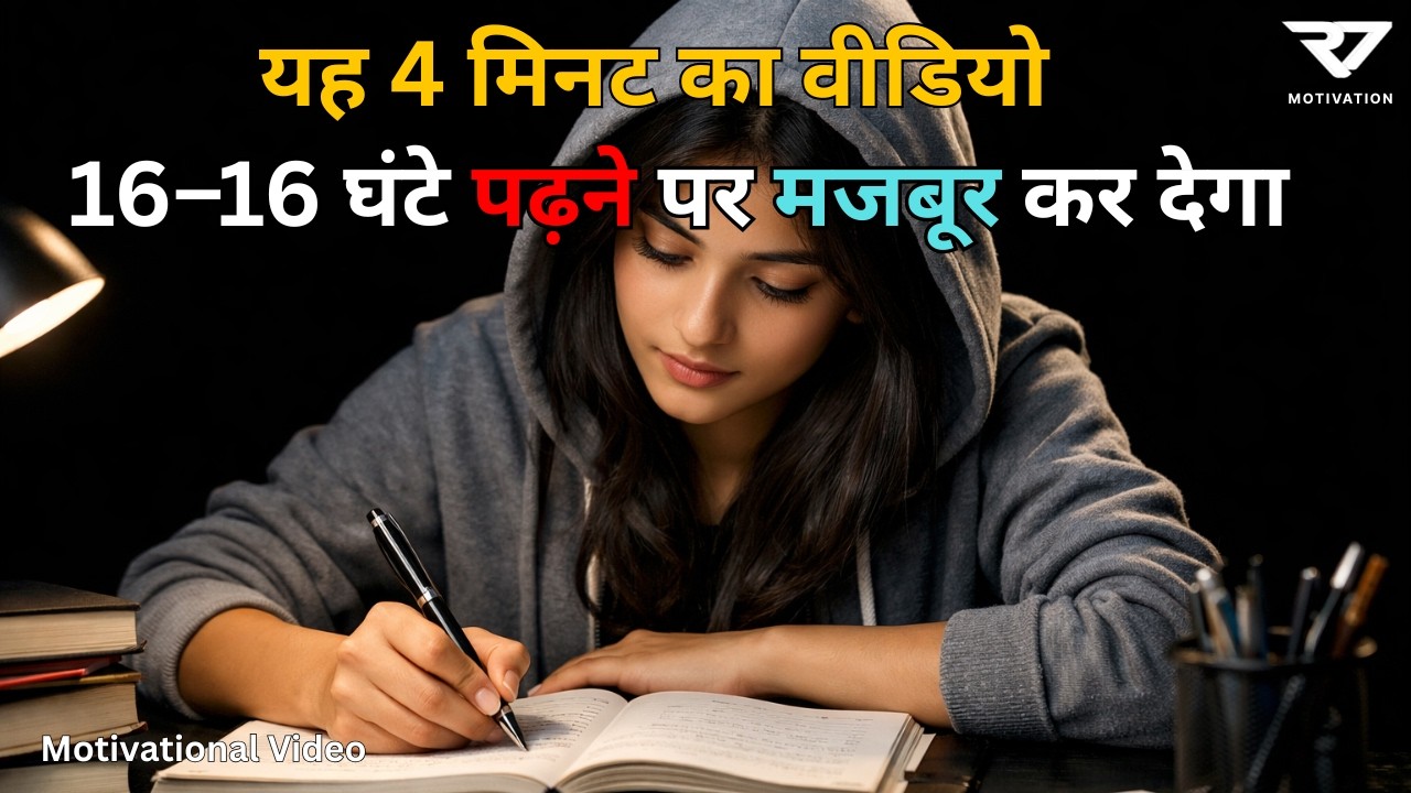 पढ़ाई नहीं हो रही - ये वीडियो देख लिया तो बदल जाओगे || Study Motivation 2026 || R77 Motivation