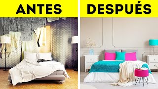 IDEAS DE RENOVACIÓN ECONÓMICAS DE SALAS || TRUCOS PARA DECORAR Y ORGANIZAR