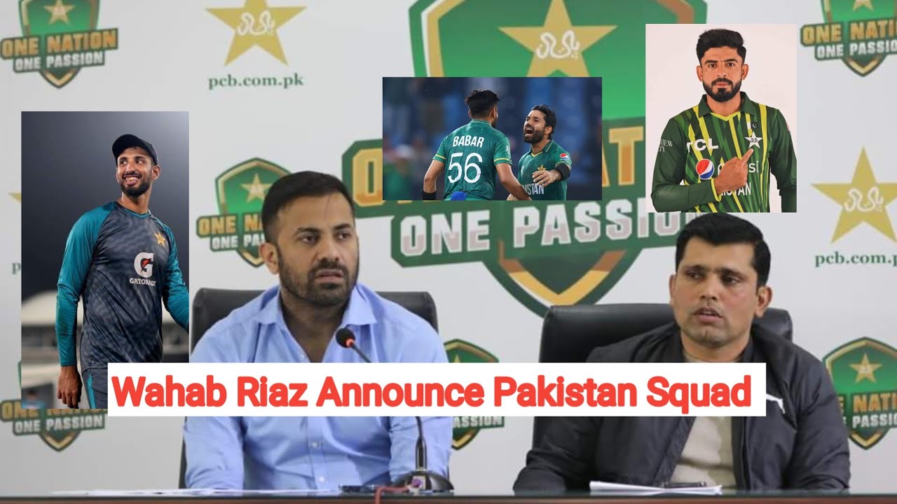 Wahab Riaz And Kamran Akmal Announce New Zealand Tour Pakistan Squad ...