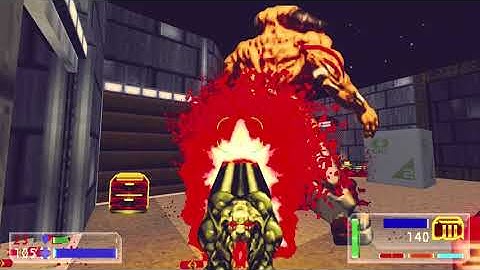 Classic DooM - Escape From The Smothering Bloody [Urban] [Obsidian Level Maker] Mini Levels 32 Maps