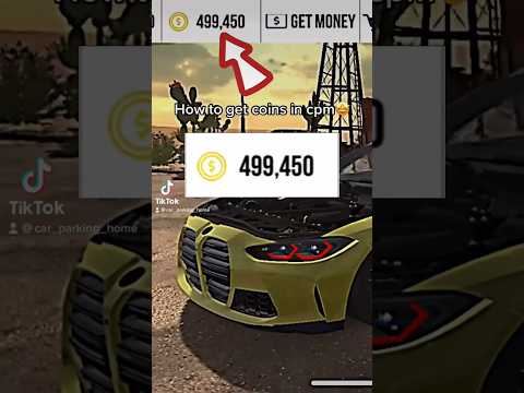 How to get coins in cpm #carparkingmultiplayer #money #fyp