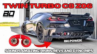 Twin Turbo 1000HP C8 Z06 Build and Dyno Runs! SOUNDS AMAZING!!