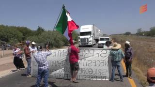 Manifestación de agricultores casi termina en tragedia
