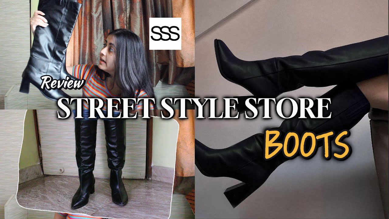 Street Style Store Boots 🎀🪞🩰🦢🕯️ Review | SSS | 