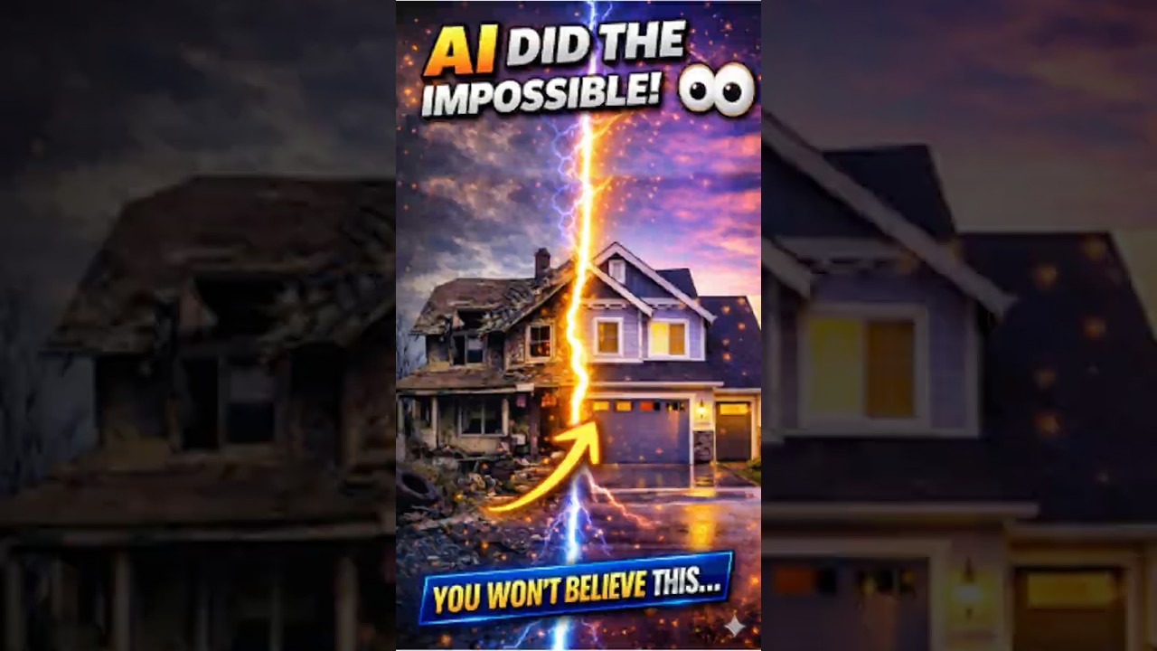 This Abandoned House Gets a Stunning AI Makeover in Minutes 