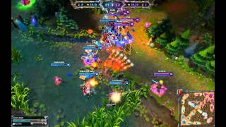 League of legends INSANE WOMBO COMBO (~1450 elo)