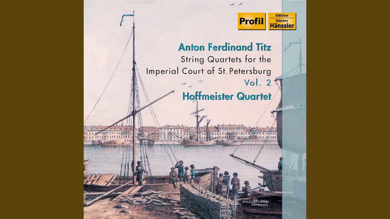 6 String Quartets, Op. 1: No. 6 in E-Flat Major: III. Romance auf YouTube ansehen 6 String Quartets, Op. 1: No. 6 in E-Flat Major: III. Romance auf YouTube ansehen