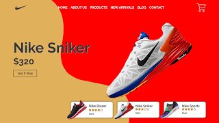 How To Build Product Landing Page Responsive With HTML CSS JavaScript | E-Commerce Website Demo