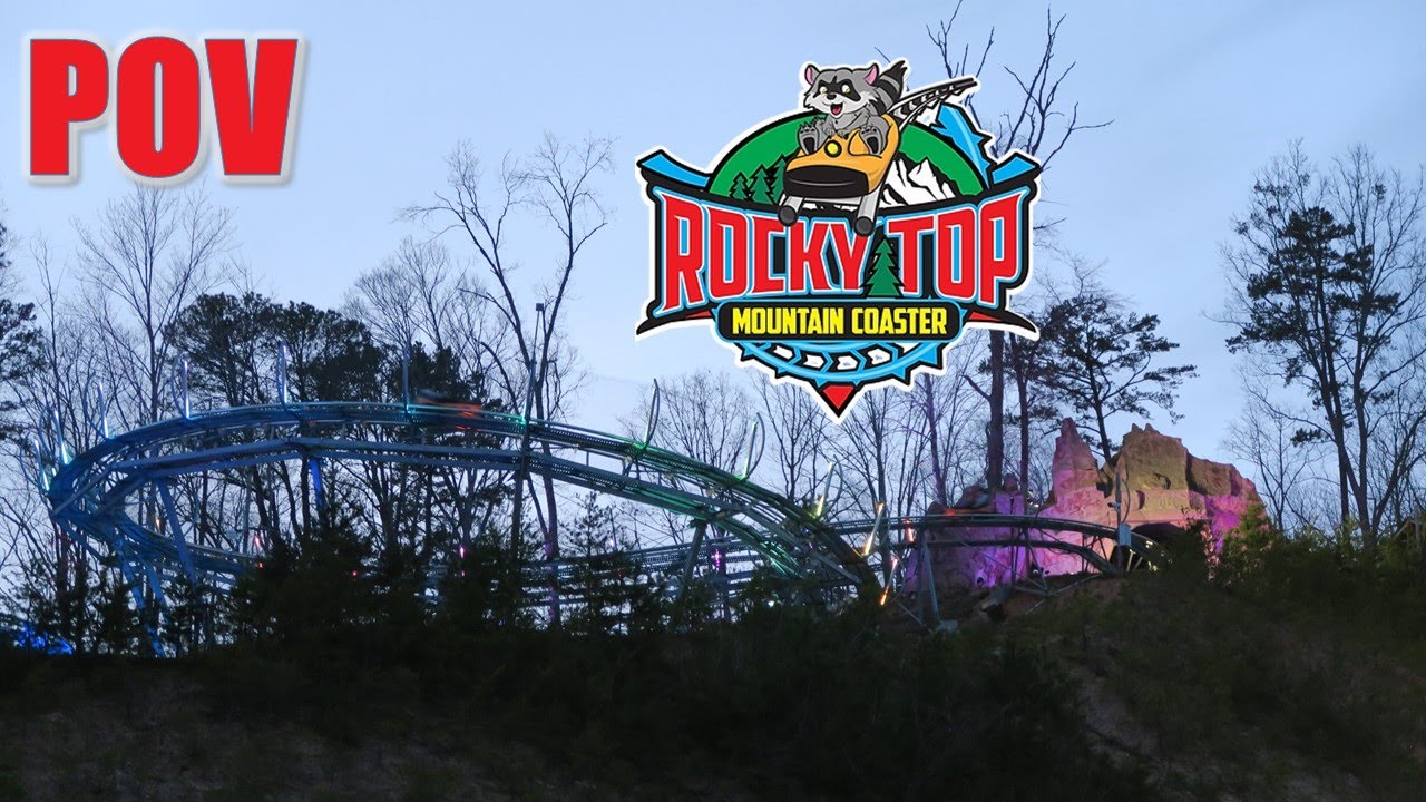 Rocky Top Mountain Coaster POV (Evening), Longest Mountain Coaster in