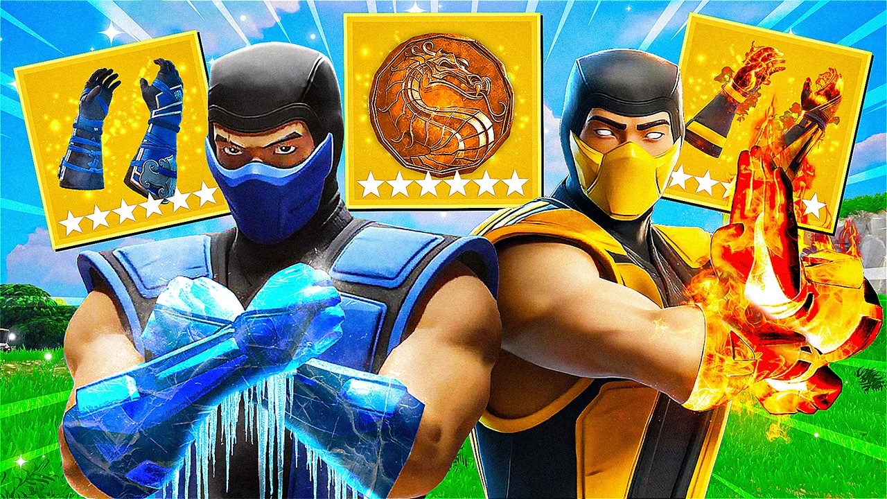 The *SCORPION* vs *SUB-ZERO* Challenge in Fortnite