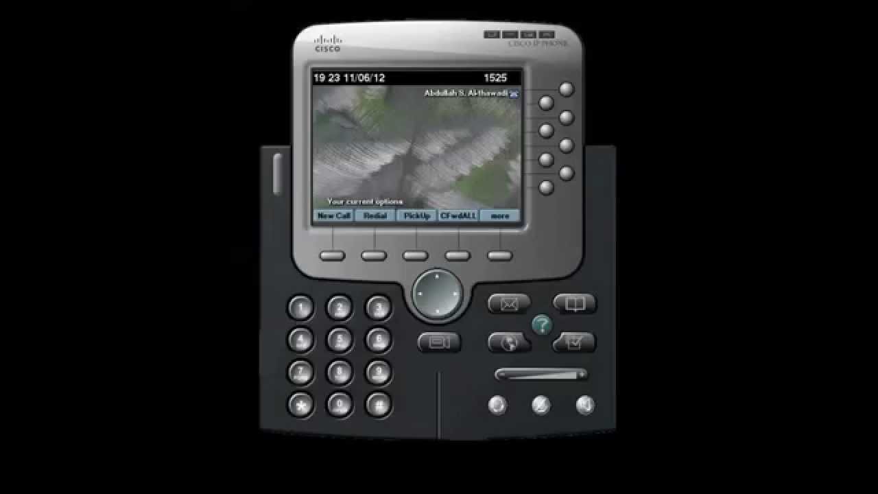 How to use CISCO IP PHONE - YouTube