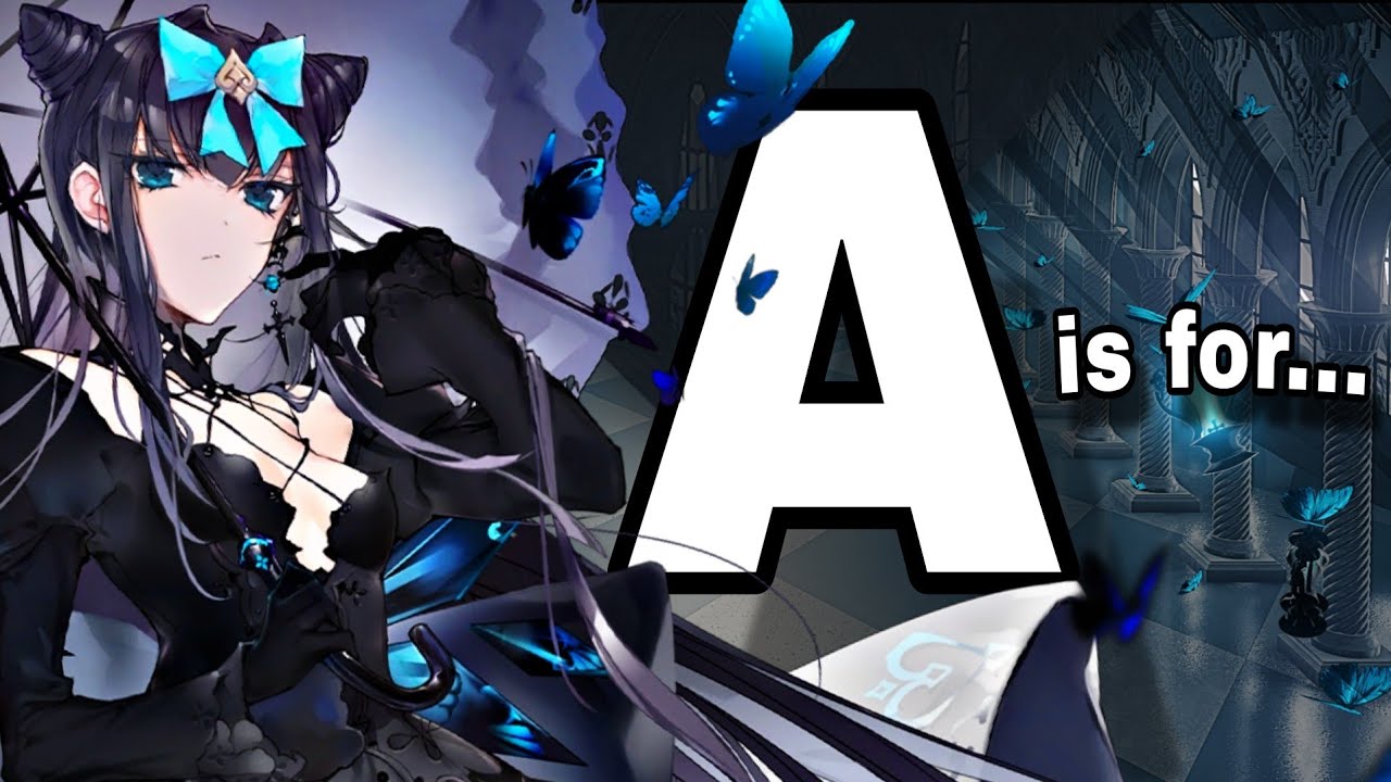 learn the alphabet with arcaea - YouTube