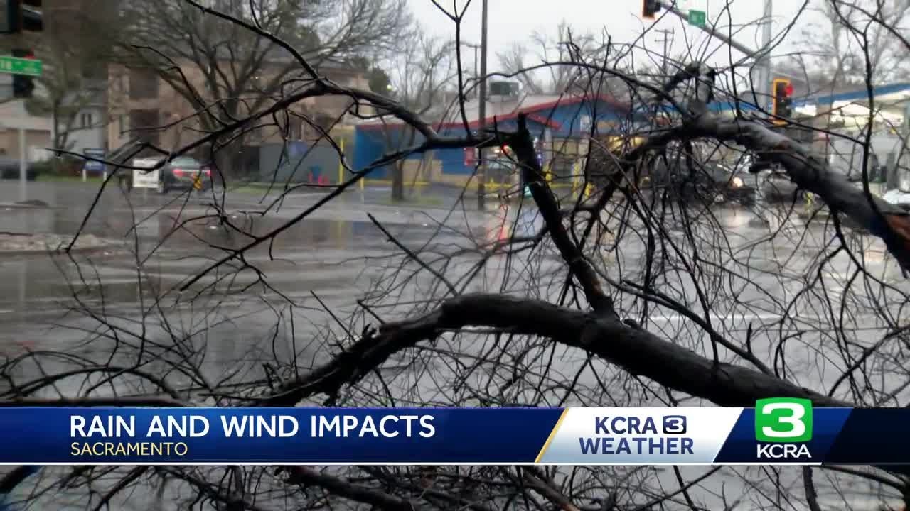 Clean up efforts underway after storm moves through Sacramento - YouTube