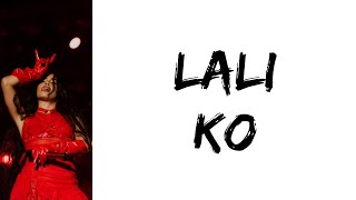 Lali - KO (letra)