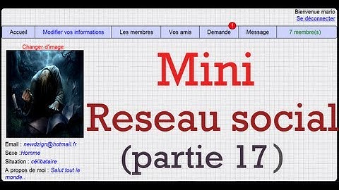 Tutoriel php : Creation d