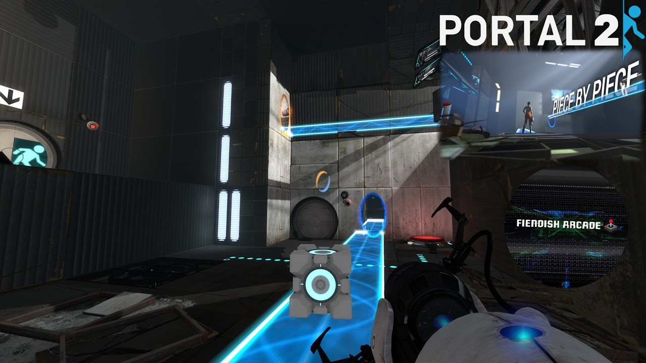 First time playing Portal 2 - Piece by Piece