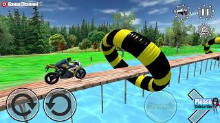 Tricks Master Stuntman Bike 2018 / Impossible Stunt Bike Games / Android Gameplay Video screenshot 5