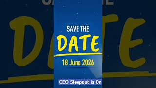 Vinnies CEO Sleepout is On.