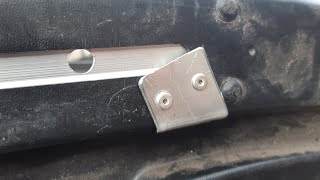Cracked Roof Box Repair. Easy