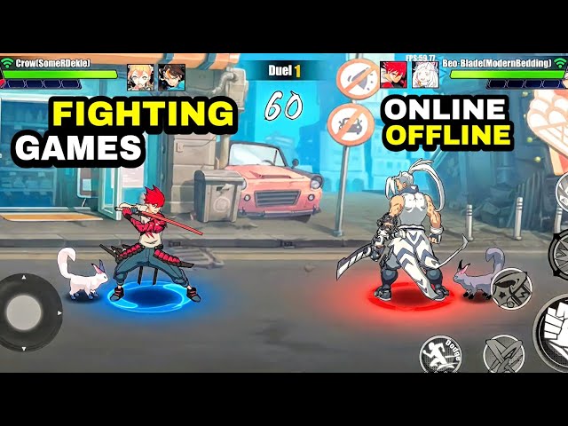 10 Best ANIME FIGHTING GAMES for Android & iOS with Best Combat Battle  Control (OFFLINE & ONLINE) 