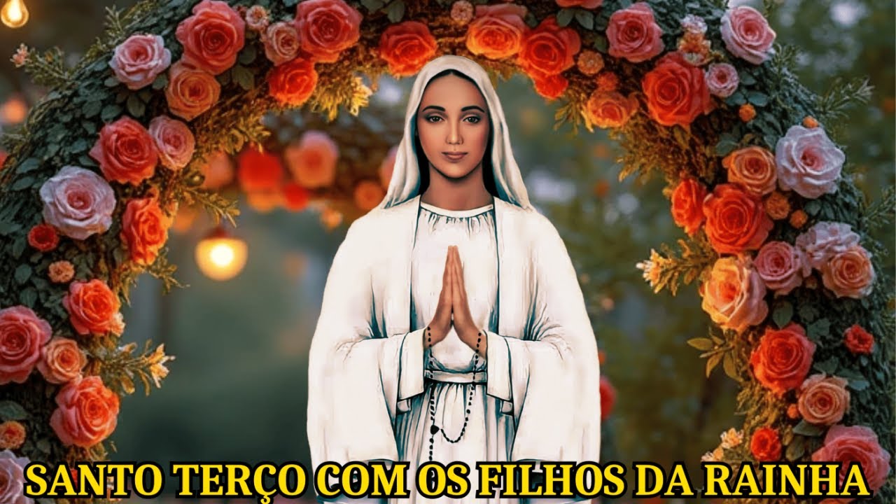 SANTO TERÇO COM OS FILHOS DA RAINHA