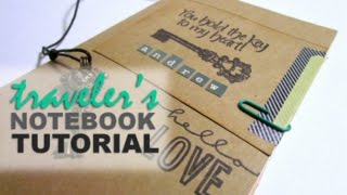 DIY Traveler's Notebook Insert Tutorial