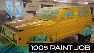 Cheap 100$ paint job