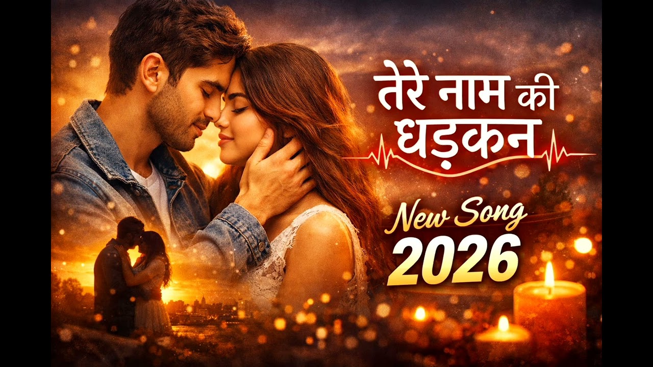  Tere Naam Ki Dhadkan ✨ | New Romantic Hindi Song 2026 | Latest Bollywood Love Song 2026 •