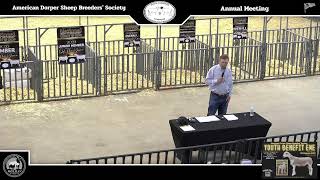 American Dorper Sheep Breeders Society - Annual Meeting
