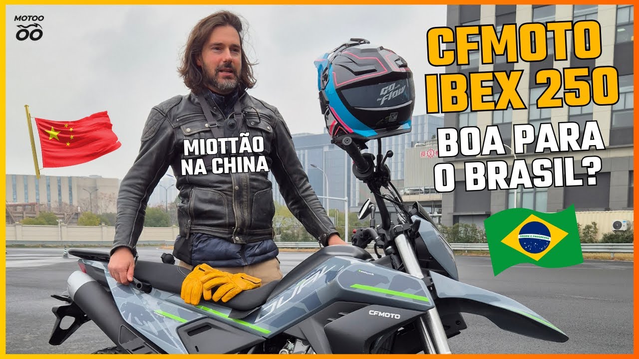 CFMoto 250 Dual é a cara do Brasil: primeiras impressões da Ibex 250! Rafael Miotto direto da China