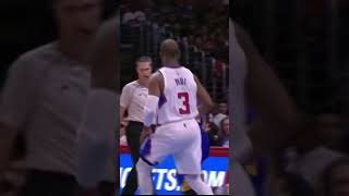 Chef Curry makes Chris Paul fall!!! #nba #basketball #shorts #stephencurry