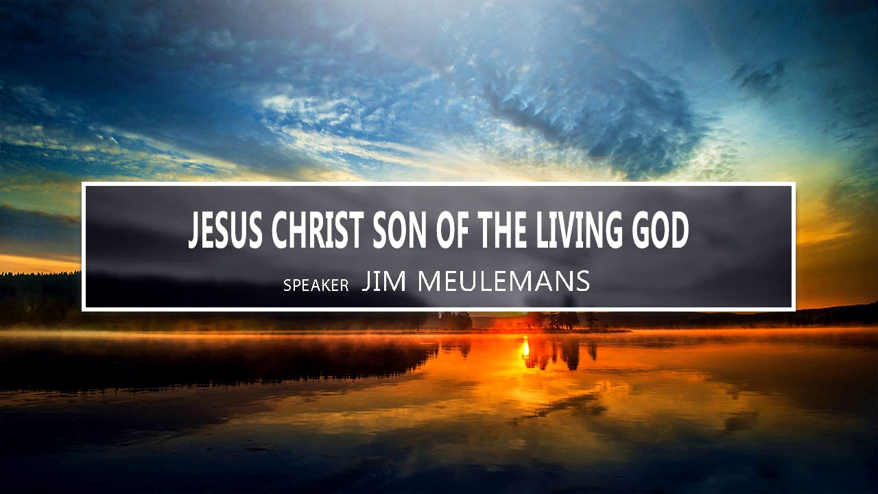 Jesus Christ Son of the Living God YouTube