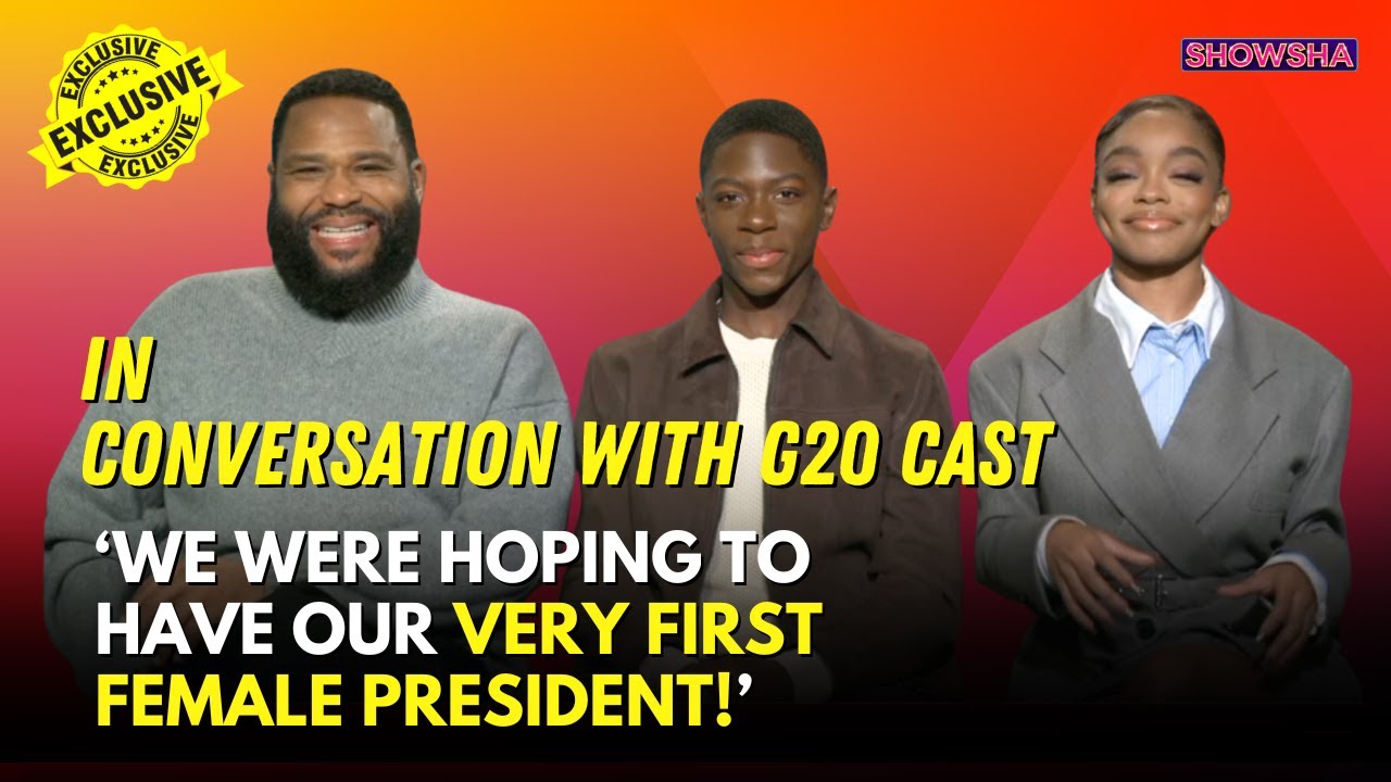 Anthony Anderson EXCLUSIVE:On Filming G20 With Viola Davis While Campaigning For Kamala Harris; N18V