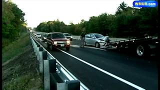 4 accidents lead to massive backup