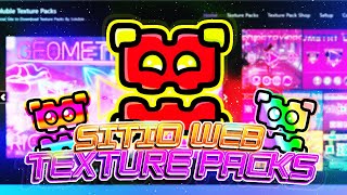 ¡NUEVA TIENDA DE TEXTURE PACKS Y PÁGINA WEB! - INFORMACION DEL CANAL | Geometry Dash [2.11]