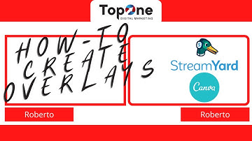 Overlays for Streamyard  | Canva Tutorial For Beginners