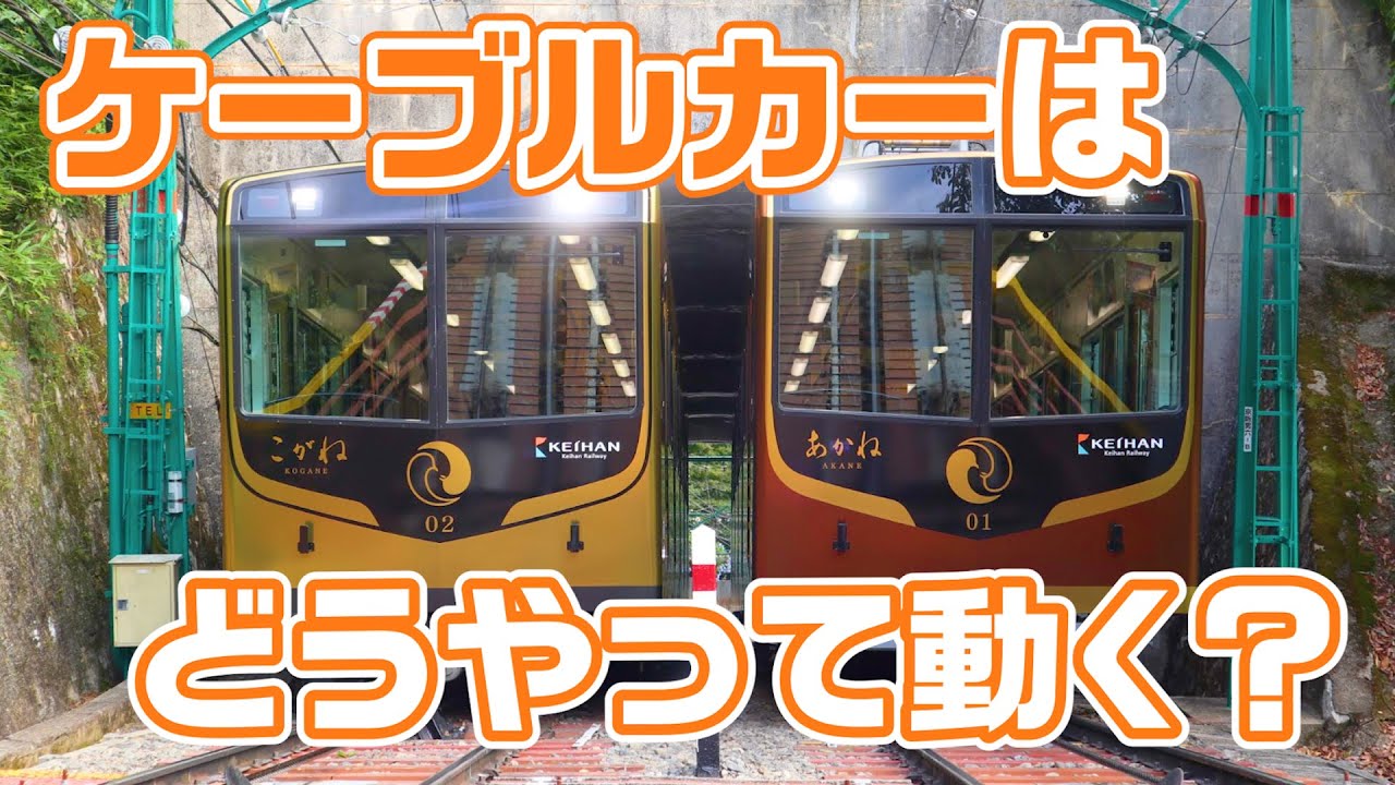 【京阪電車】石清水八幡宮参道ケーブルの秘密【おうちでファミリーレールフェア】