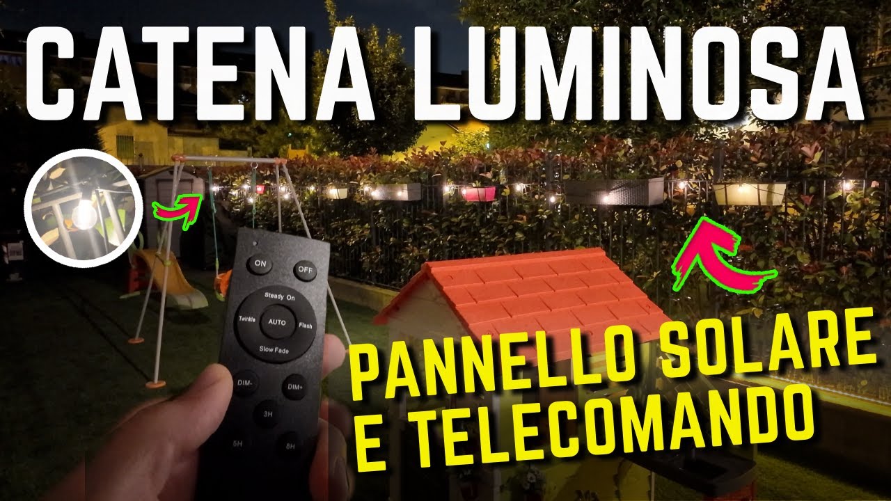 Luci Avvolgibili Solari Luci Solari Esterno 10M - 132 LED Con Telecomando | Impermeabile IP44 | Per Campeggio, Giardino E Tenda Luci Tenda Campeggio - Foto 12