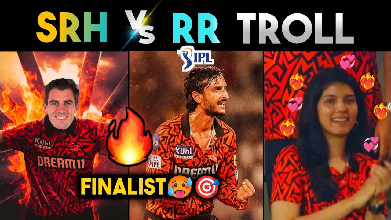 SRH VS RR IPL 2024 MATCH TROLLS 🔥🥵 | KLAASEN HEAD CUMMINS| SRH VS RR ...