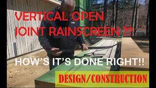 VERTICAL OPEN JOINT RAINSCREEN