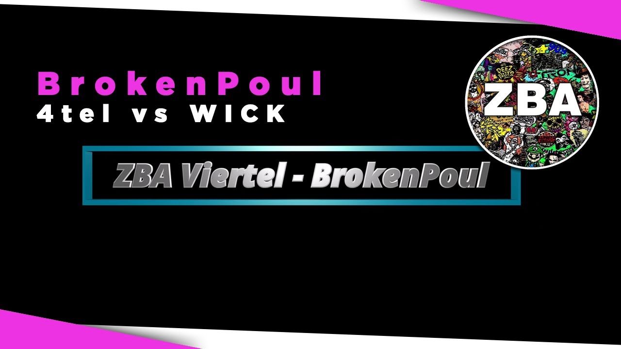ZBA - BrokenPoul vs WICK(prod. by Nark) | Viertel X/4 |