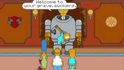 The Simpsons 4 Player Co Op Playthrough Part 4