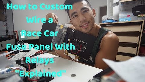 How To Fuse Block For Your Race Car | Automotive Wiring / Fuse Panel
