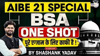 AIBE 21 Special: BSA Most Important Questions | By Shashank Yadav ⚖️