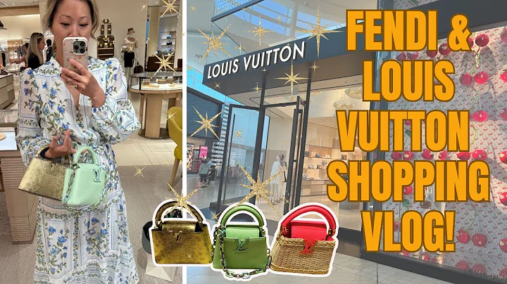 I Found My DREAM exotic CAPUCINES BAG! ✨ COME SHOPPING WITH ME AT LOUIS VUITTON, FENDI & MORE!
