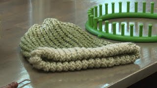 One Stitch At A Time Volunteers Knit Warmth For Their Community
