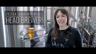 Tessa Gabiniewicz - Head Brewer, Land & Sea Brewing Company by Russell Clark 161 views 3 years ago 2 minutes, 17 seconds